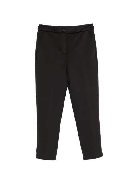 Max Mara Feroce elasticated-waistband slim-fit trousers Black 2626786127
