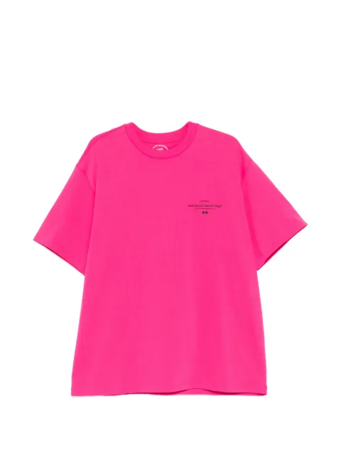 Anti Social Social Club x Songzio logo-print short-sleeve T-shirt Pink MI3TS751PK