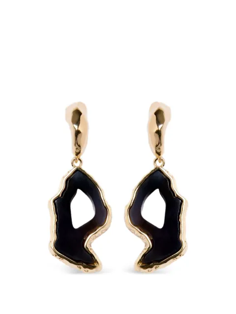ERDEM stone-pendant drop earrings Gold AW26JE6500081000