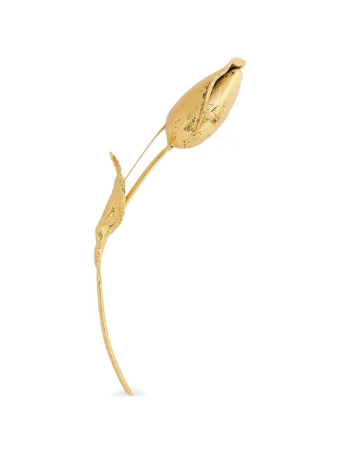 ERDEM Flower Bud brooch Gold PF26W1JE3AGB
