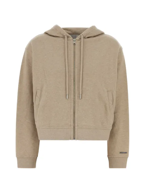 Maison Kitsuné zip-up hoodie Neutrals QW02150KM0342