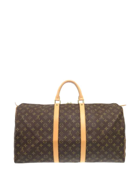 Louis Vuitton Pre-Owned 1997 Monogram Keepall 55 travel bag Brown JW5JPAZ9JDXFA5IA