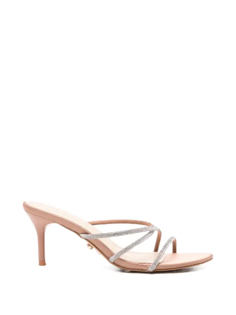 TWENTY FOURHAITCH Lovers crystal-embellished sandals Neutrals S0096