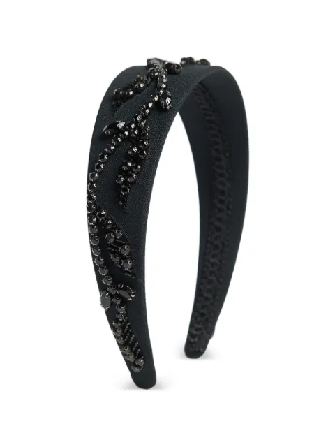 ERDEM embellished wide headband Black PF26H250301000