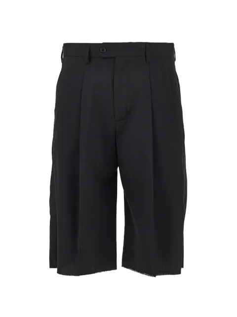 MARSEM pleated shorts Black S016BSS26T218090