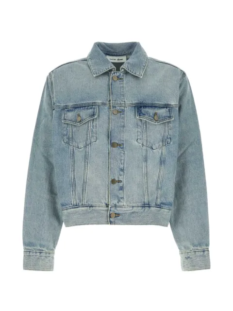 FEAR OF GOD ESSENTIALS Essentials logo-patch denim jacket Blue 202SP264431F