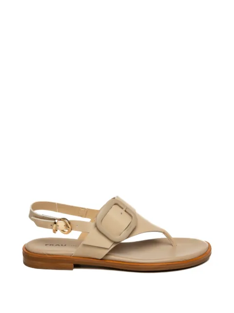 FRAU buckle-detail leather sandals Neutrals 85M5