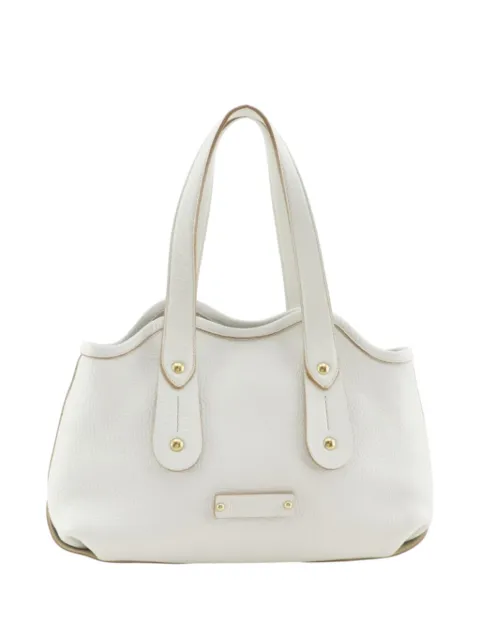 Ferragamo Pre-Owned 2010-2026 Leather tote bag White 8FSM16L23ZIKHSP3