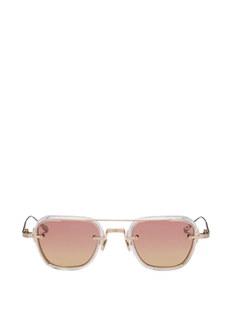 Akoni Jura geometric-frame sunglasses Gold AKS537