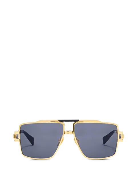 Balmain Eyewear geometric-frame sunglasses Gold BPS201