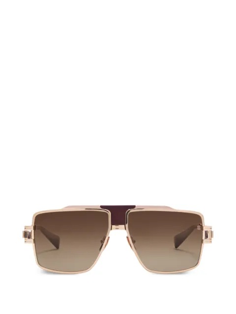 Balmain Eyewear Idol geometric-frame sunglasses Gold BPS201