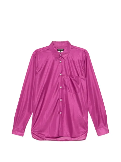 Comme des Garçons Homme Plus sheer-panel T-shirt Purple PQT034