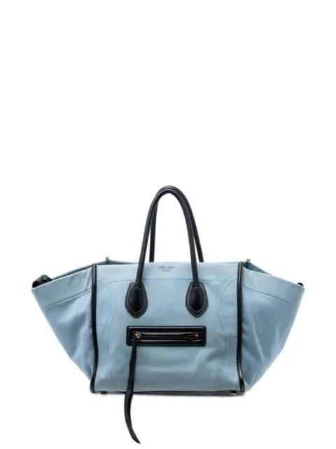 Celine Pre-Owned 2015 Medium Denim Phantom Luggage tote bag Blue EVKWP3LMA16M6CLU