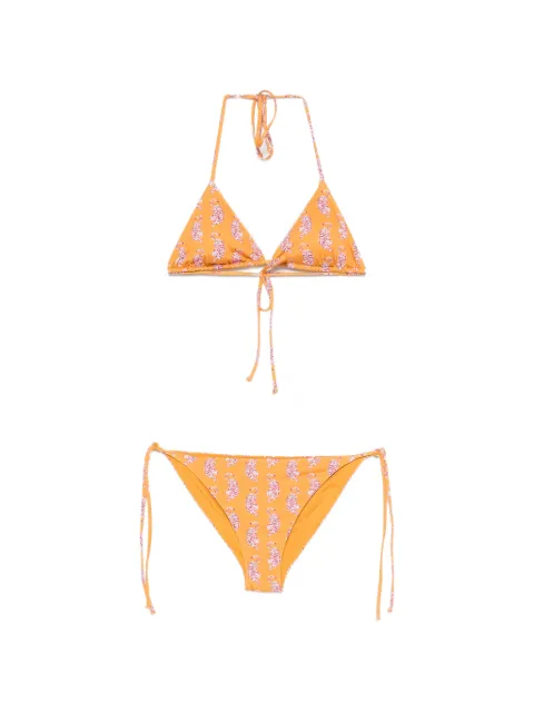 MC2 Saint Barth tiger-print bikini Orange LVY0001