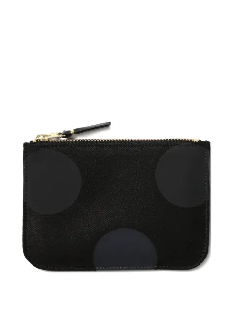 Comme Des Garçons Wallet polka-dot wallet Black SA8100RD