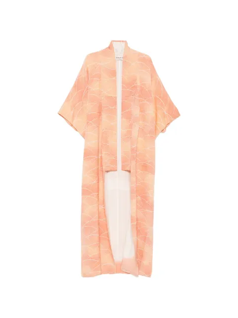 A.N.G.E.L.O. Vintage Cult 1990s graphic-print kimono Orange AN250BCH