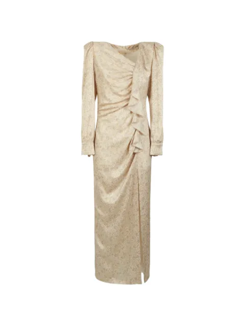 Alessandra Rich jacquard maxi dress White FABX42871682CREAM