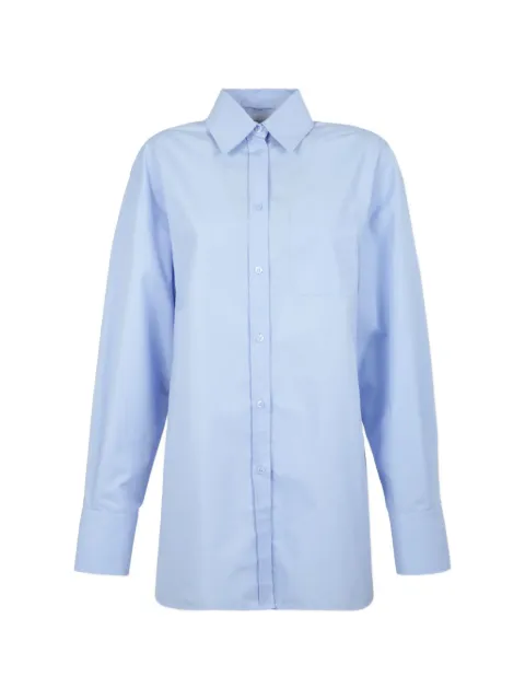 Sportmax Medium-Fruit shirt Blue SPXNESPOLACELESTE