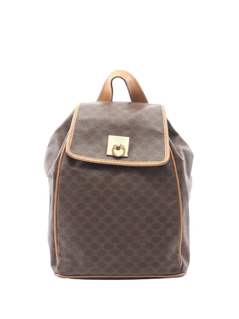 Celine Pre-Owned 20th Century Macadam backpack Brown 68LI6GXME3QSIRIU