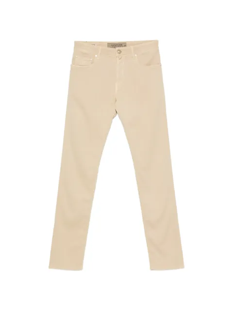 Hand Picked Ravello slim-fit trousers Neutrals 03115V6541