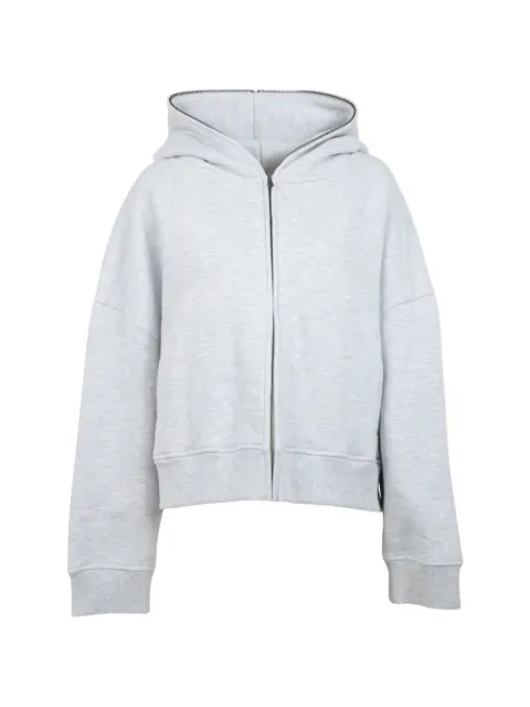 ENTIRE STUDIOS Eternal zip-up hoodie Grey ESSS26HO03012