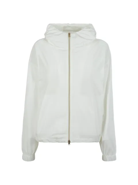 Herno hooded zip-up jacket White MC000190D76060BIANCO
