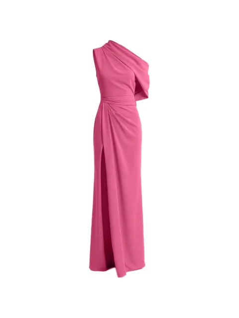 Gemy Maalouf asymmetrical draped dress Pink EDR241886LD