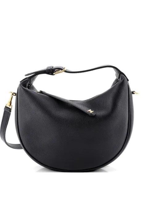 Celine Pre-Owned Lulu Bag Leather Teen hobo bag Black Z32NOV7VPOM1SC4I