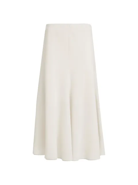 Brunello Cucinelli cotton organza skirt Neutrals MPF91G4044C9747