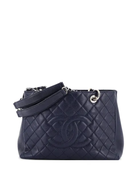 CHANEL Pre-Owned Grand Shopping Quilted Caviar tote bag Black M262R9ZLOF38O5PZ