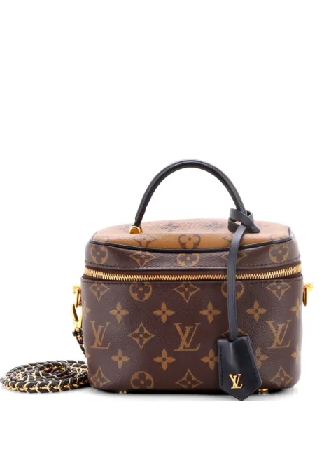 Louis Vuitton Pre-Owned Vanity Handbag Reverse Monogram Canvas PM satchel Brown RJRBZ0JJ1Y5ZU3P7