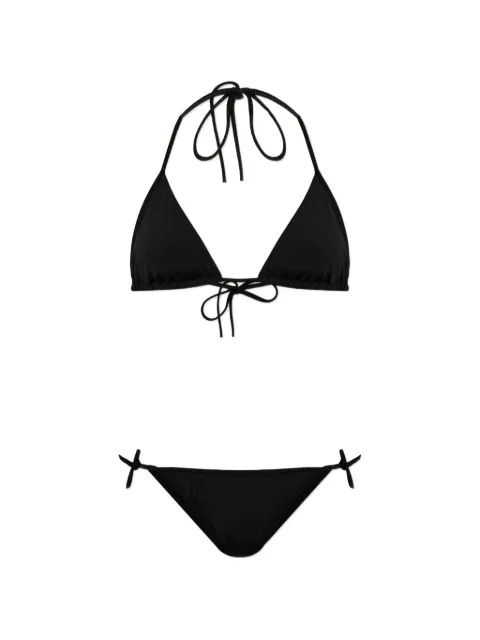 Balmain triangle-top bikini Black BKB972460001