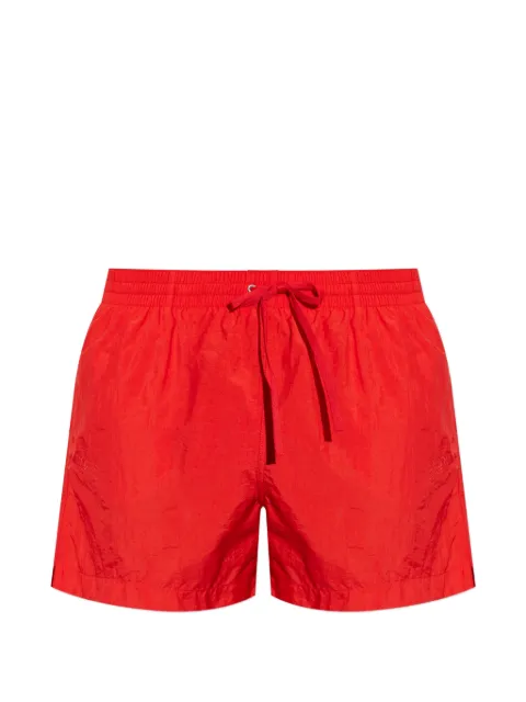MM6 Maison Margiela drawstring swim shorts Red MYBM40130