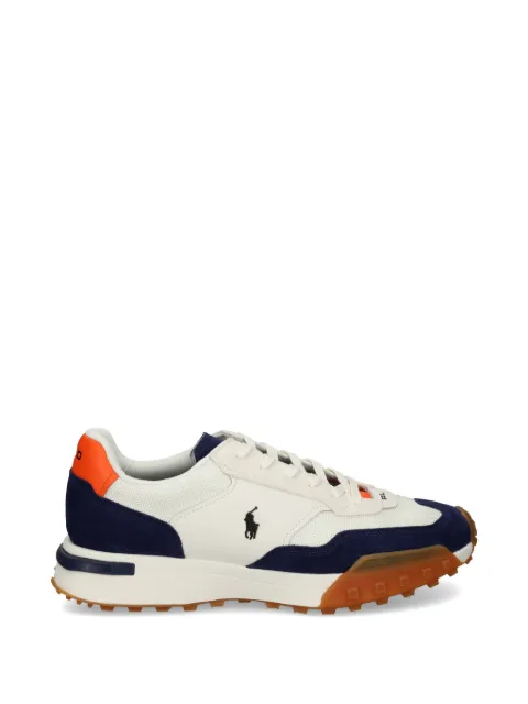 Polo Ralph Lauren logo-embroidered panelled sneakers White 809P07523003