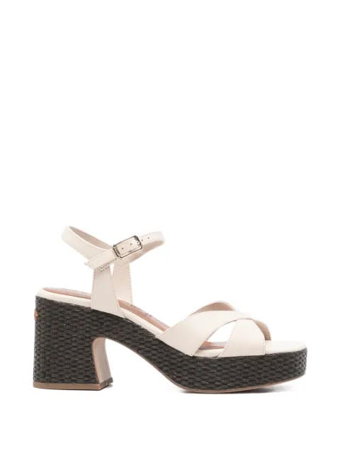 TAMARIS criss-cross platform sandals Neutrals 12831344