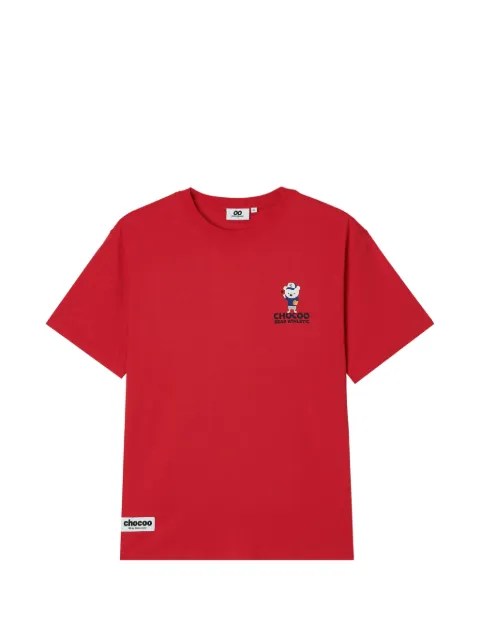 CHOCOOLATE graphic-print T-shirt Red B1XTEM00715X