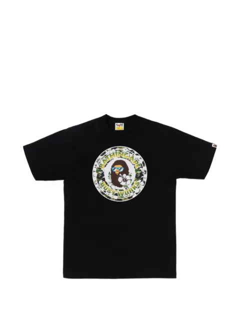 A BATHING APE® Busy Works graphic-print T-shirt Black 001TEL701002F