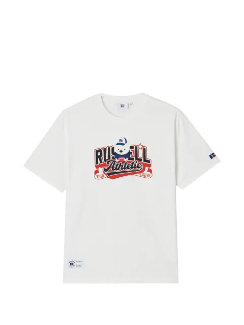 CHOCOOLATE graphic-print cotton T-shirt White B1XTEM00738X