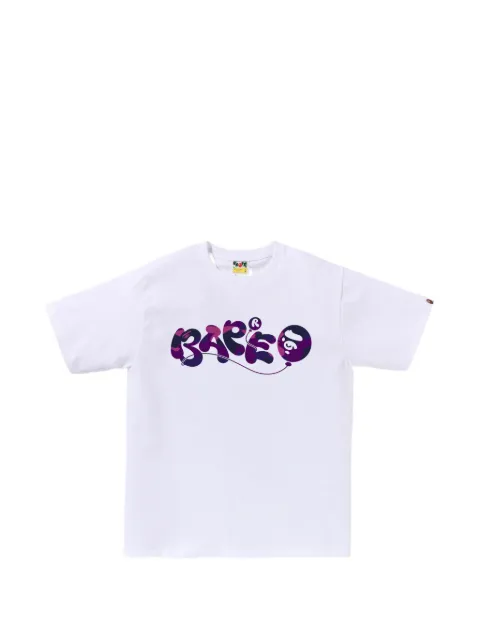 A BATHING APE® graphic-print T-shirt White 001TEL801020M