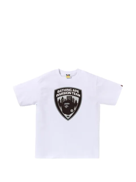 A BATHING APE® graphic-print T-shirt White 001TEL801049M