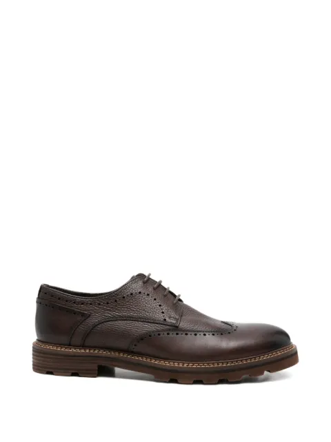 SERGIO MORETTI FIRENZE brogue-detail lace-up fastening brogues shoes Brown SM6022YS2021