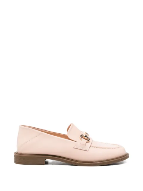 SERGIO MORETTI FIRENZE horsebit-detail loafers Pink 60143480BEI