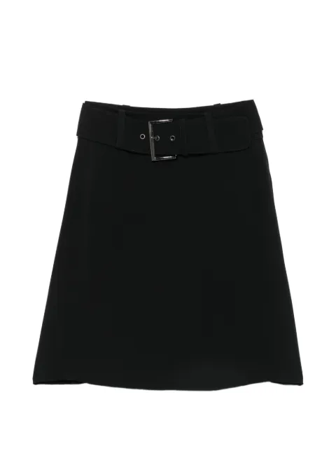 Giorgio Armani Pre-Owned 2010s belted midi skirt Black GA250BBX