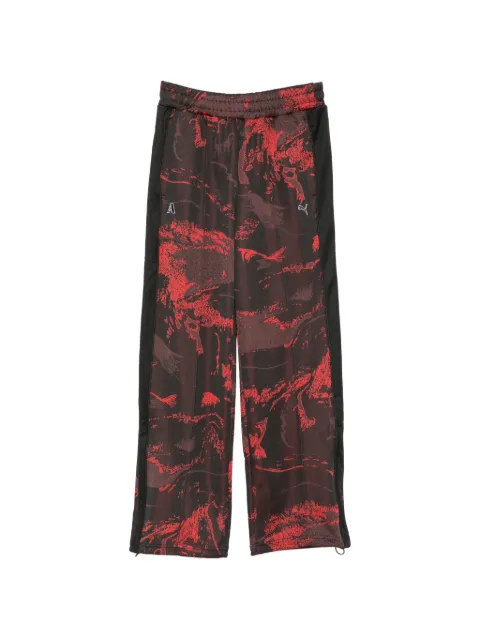 PUMA x Ahluwalia T7 graphic-print track pants Black 635236