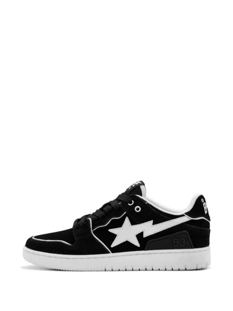 A BATHING APE® SK8 STA suede sneakers Black 001FWM301312M