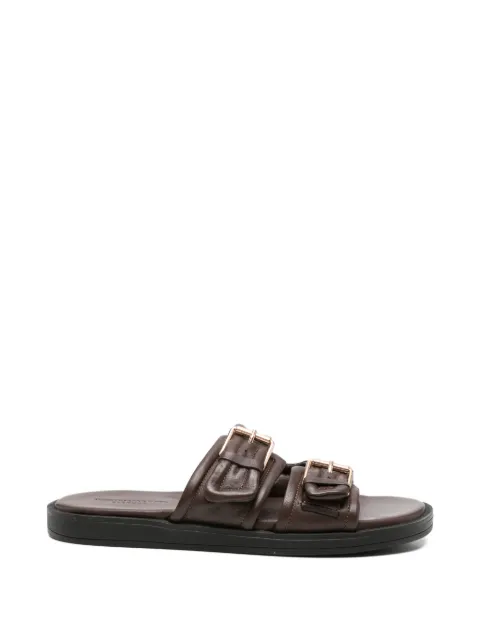 SERGIO MORETTI FIRENZE buckle-fastening sandals Brown 601420017