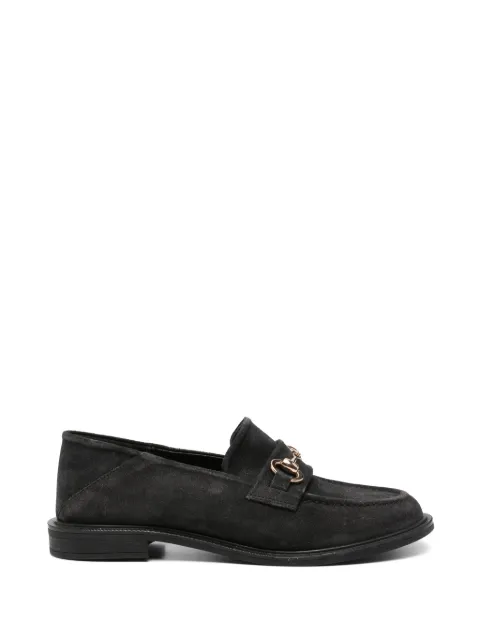 SERGIO MORETTI FIRENZE horsebit-detail loafers Black 60143480BLU