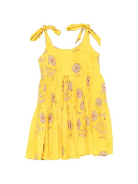 ELLEBLEU Eloise floral mini dress Yellow ELOISE