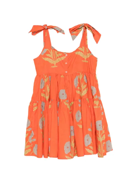 ELLEBLEU Eloise floral mini dress Orange ELOISE