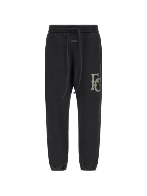 Fear Of God FG Classic logo-patch trousers Black FG9M159972BHFBLACK